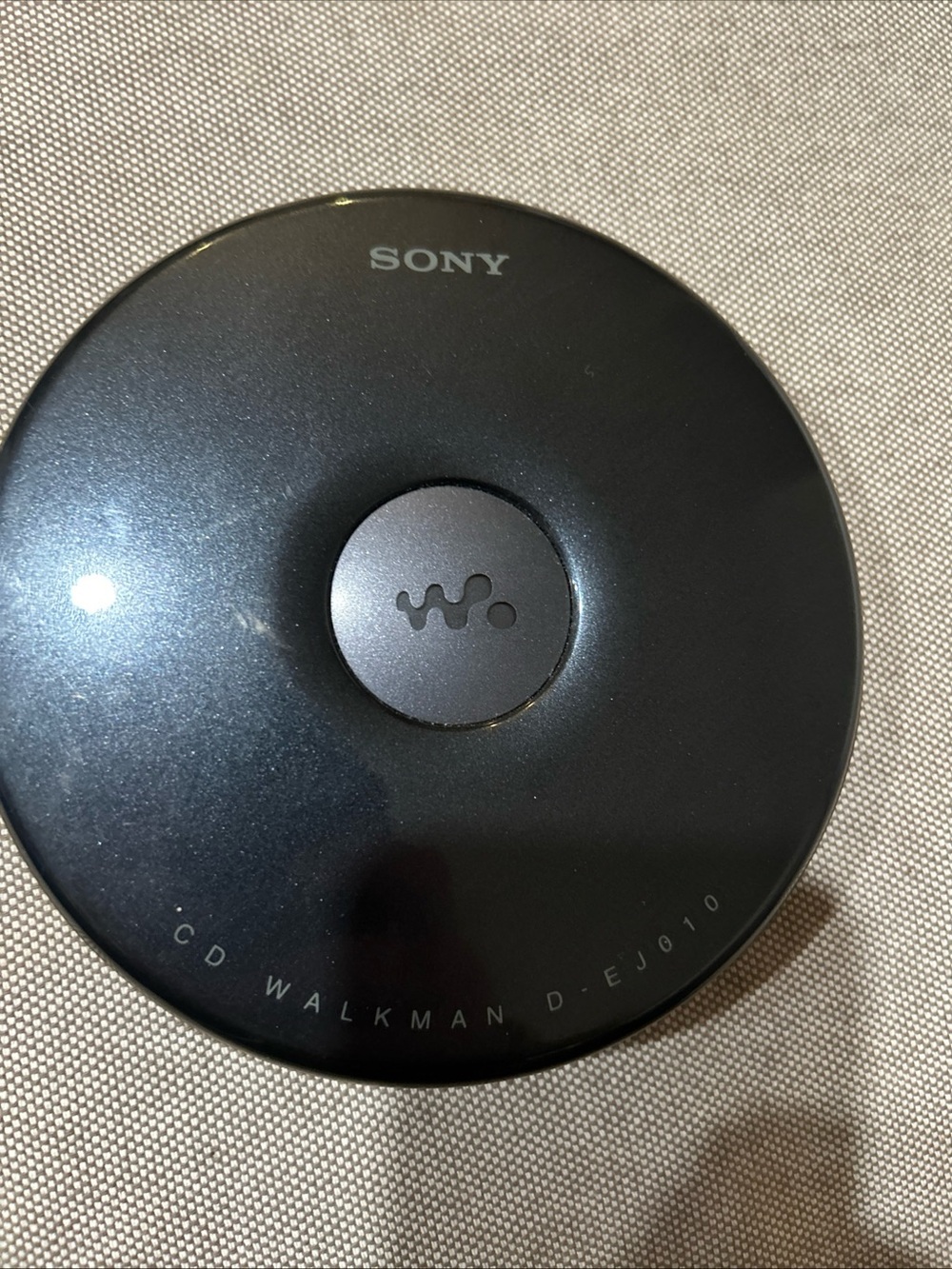 Sony Black CD Walkman D-EJ010 Portable Player